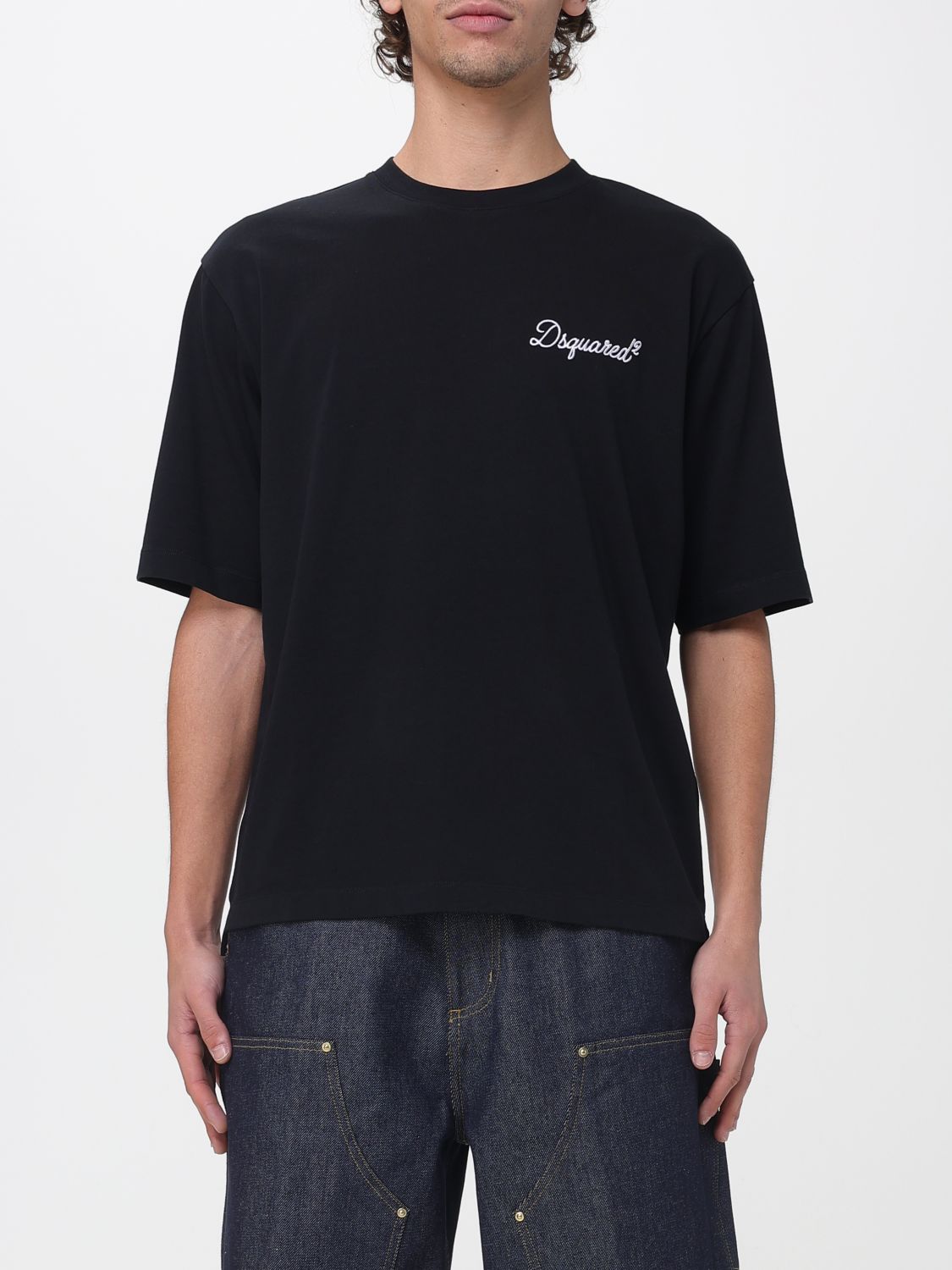 DSQUARED2 T-Shirt Herren Farbe Schwarz