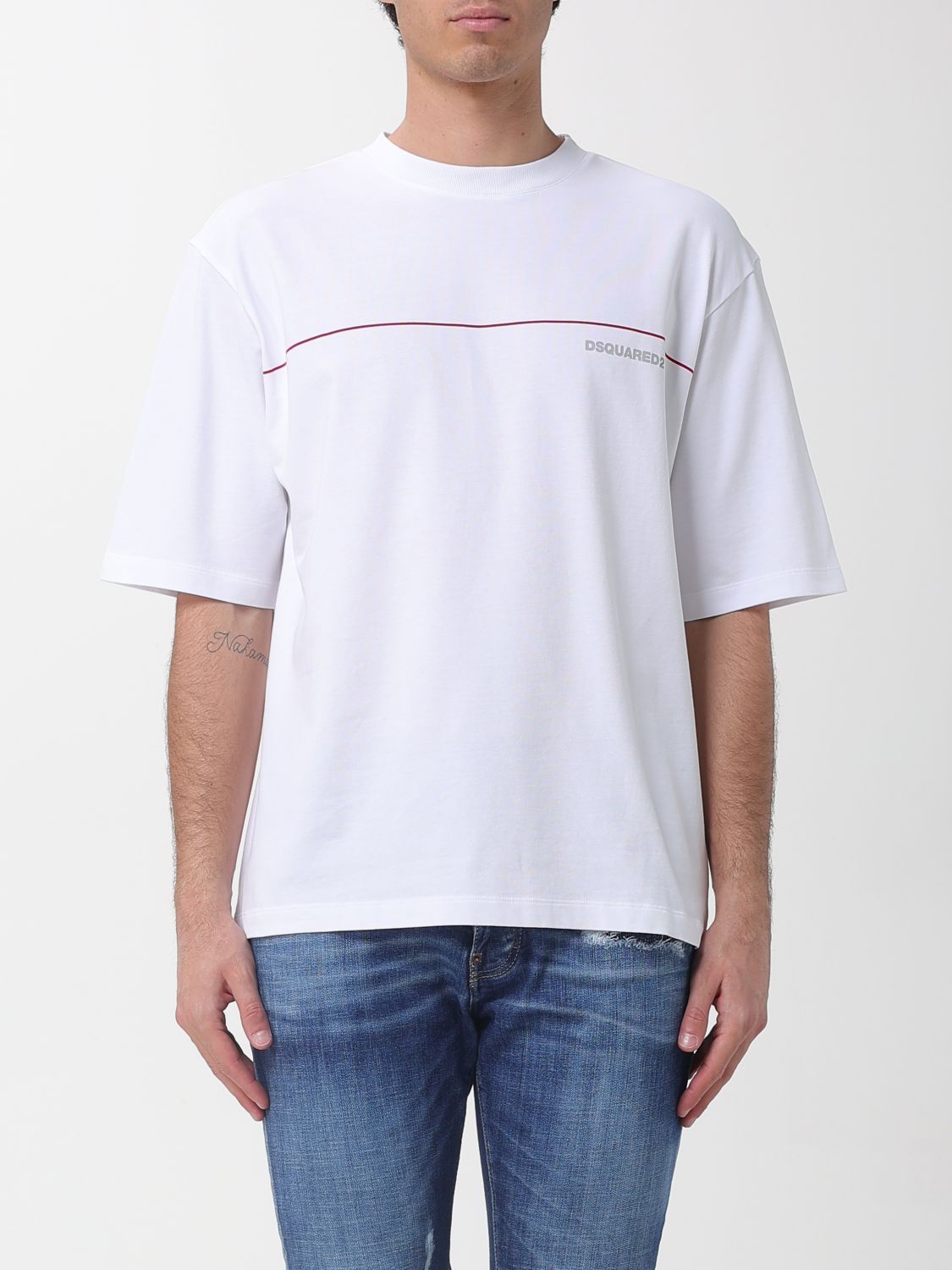 DSQUARED2 T-Shirt Herren Farbe Weiß
