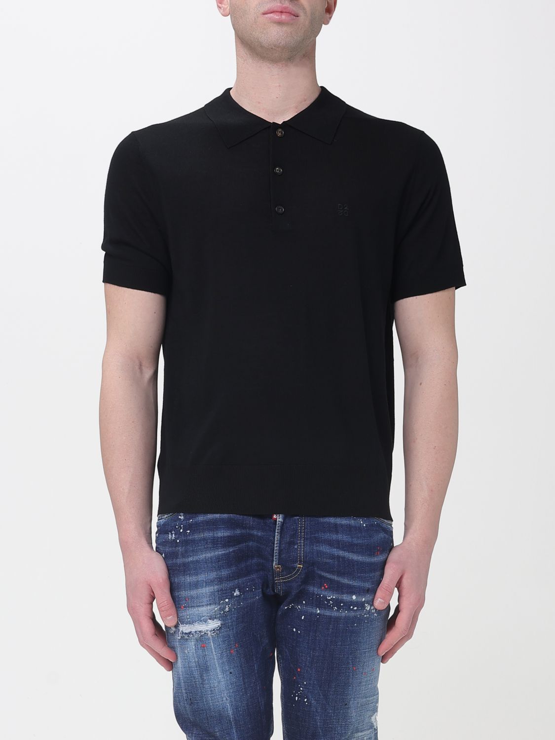 DSQUARED2 Polo Herren Farbe Schwarz