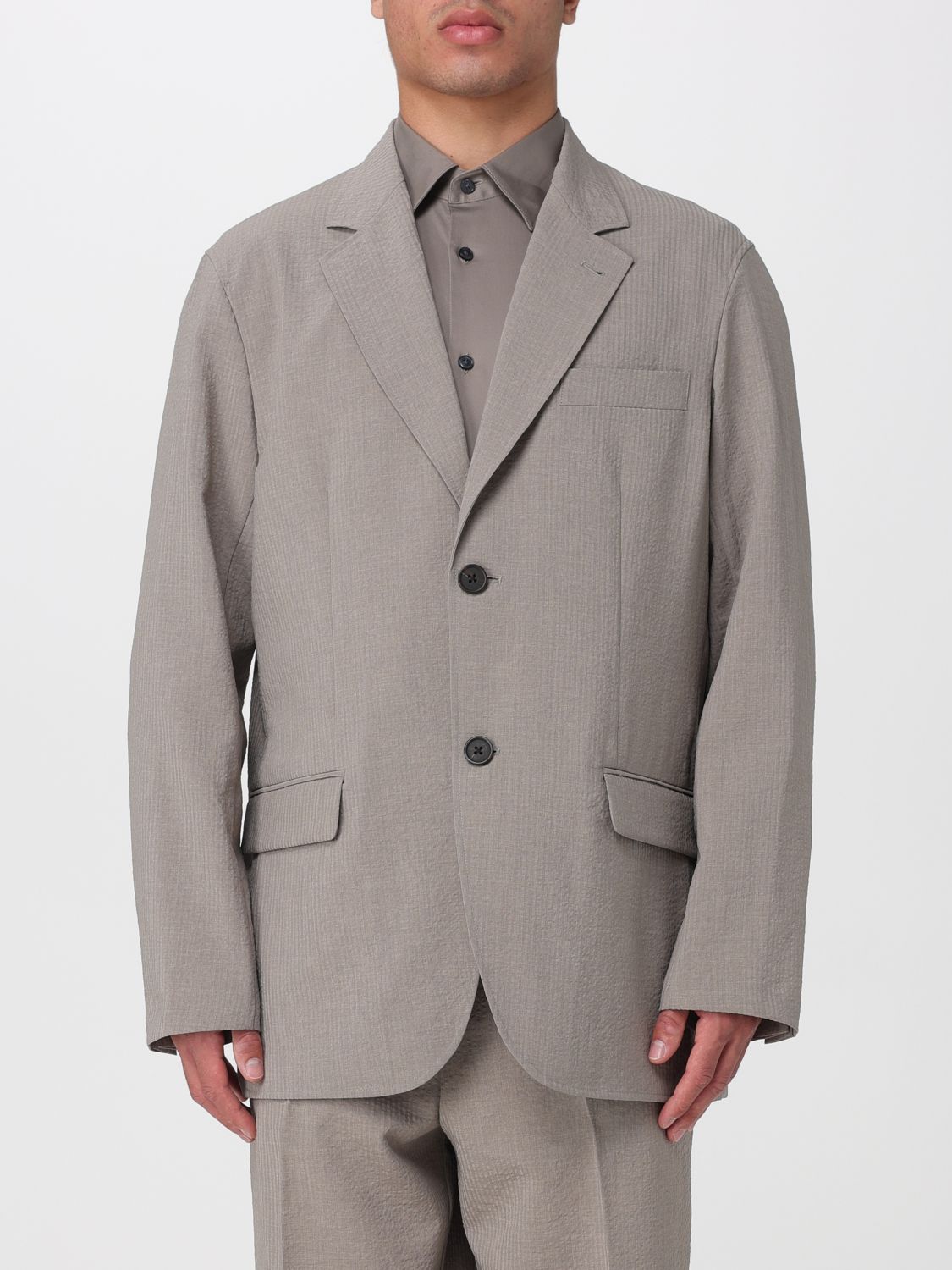 EMPORIO ARMANI Blazer a monopetto in poliestere
