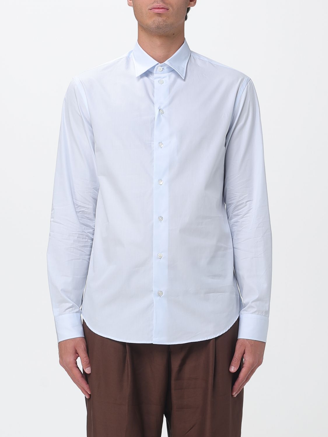 EMPORIO ARMANI Camicia classica in cotone