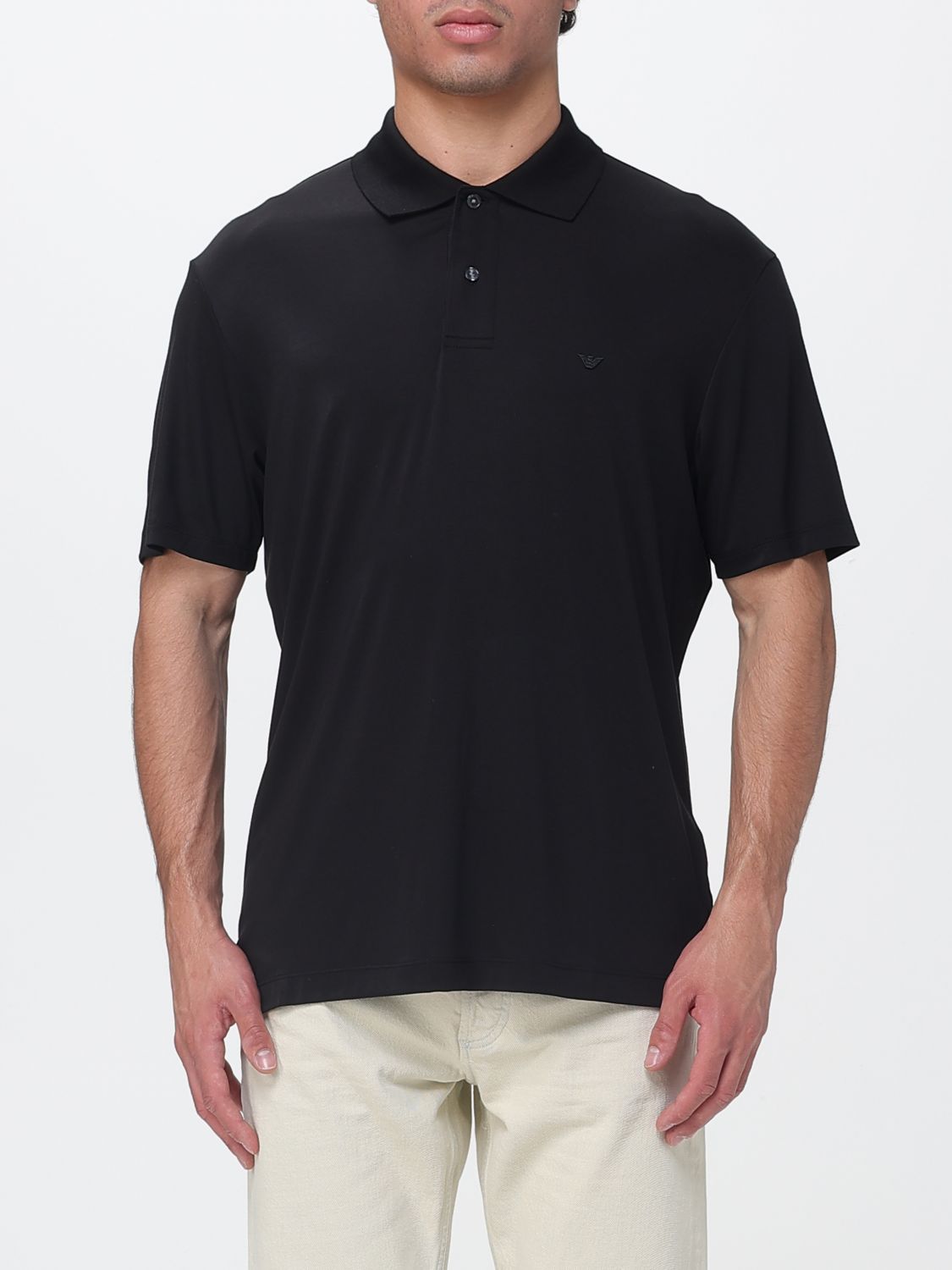 EMPORIO ARMANI Polo Herren Farbe Schwarz