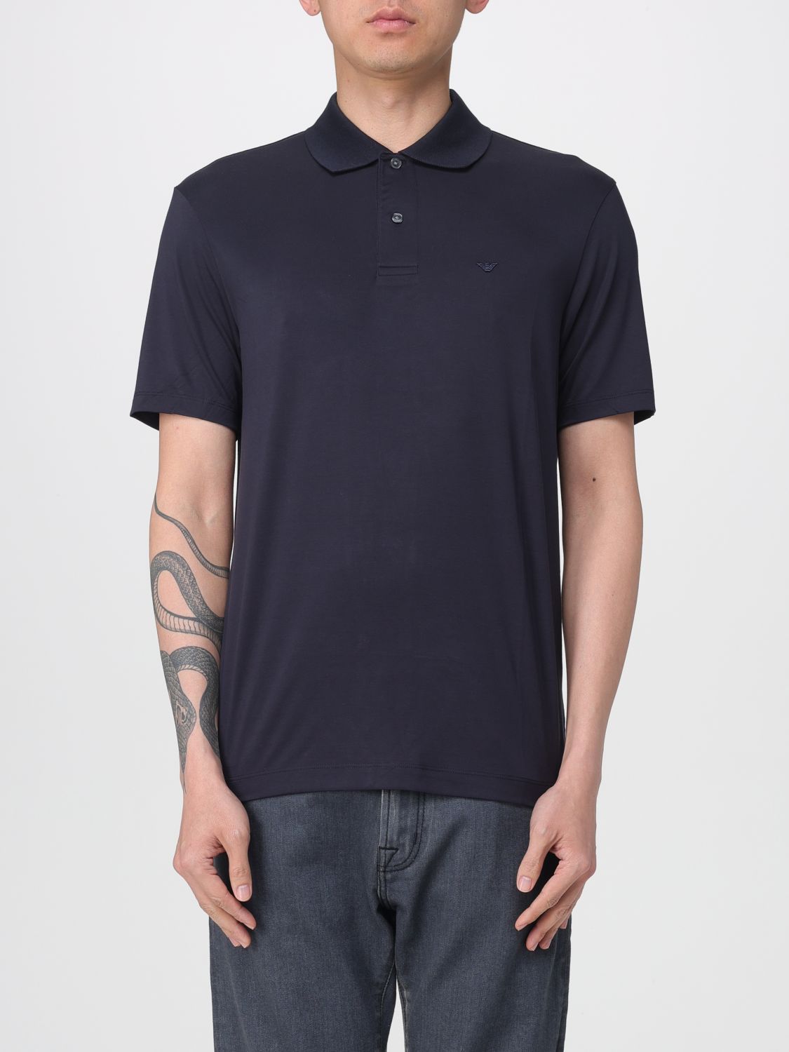 EMPORIO ARMANI Polo Herren Farbe Navy