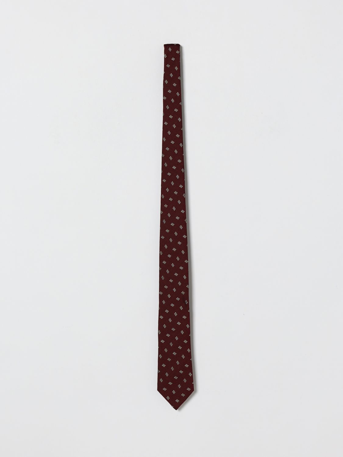 EMPORIO ARMANI Tie Men color Burgundy