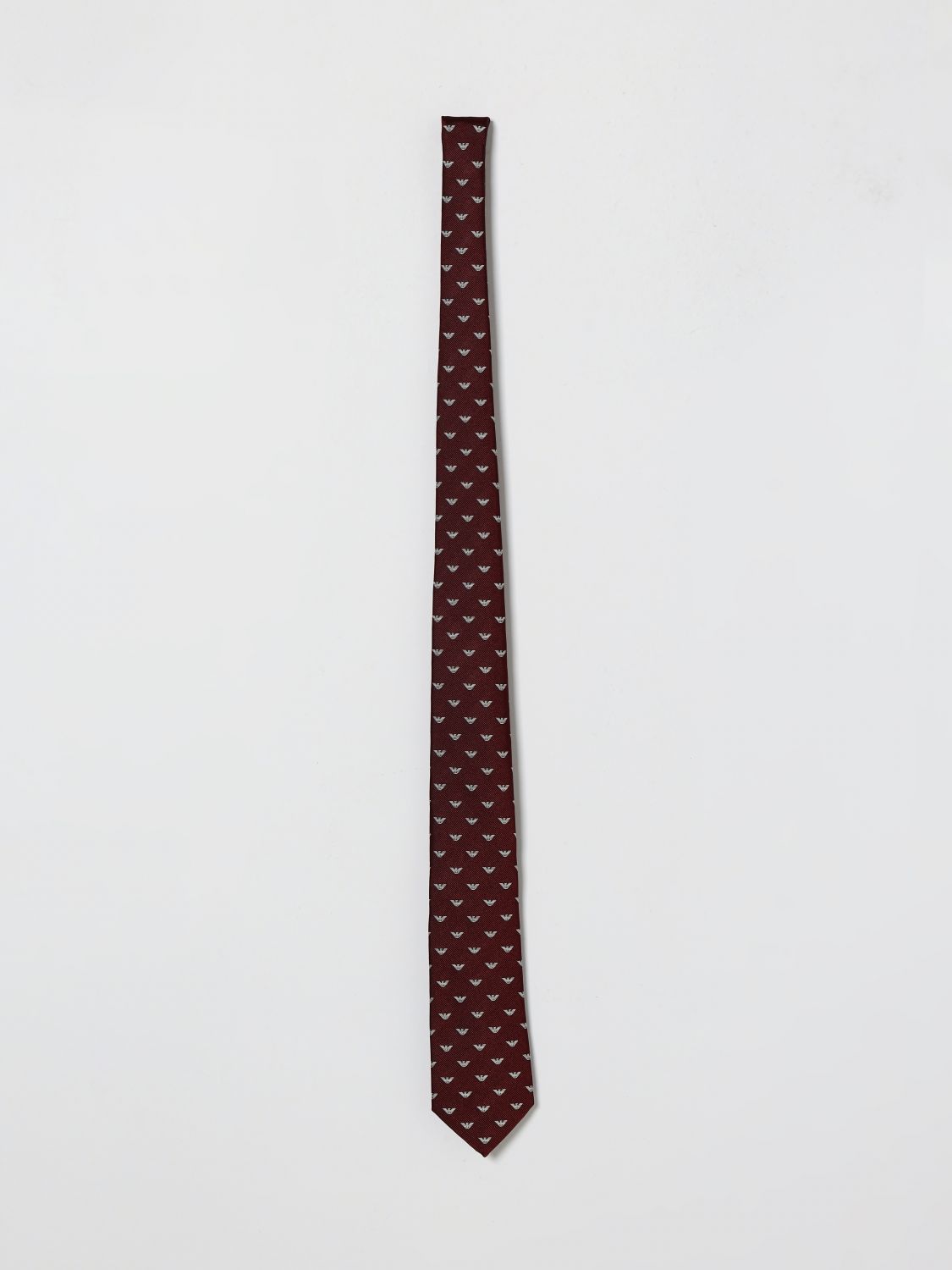 Emporio Armani Tie Men color Burgundy