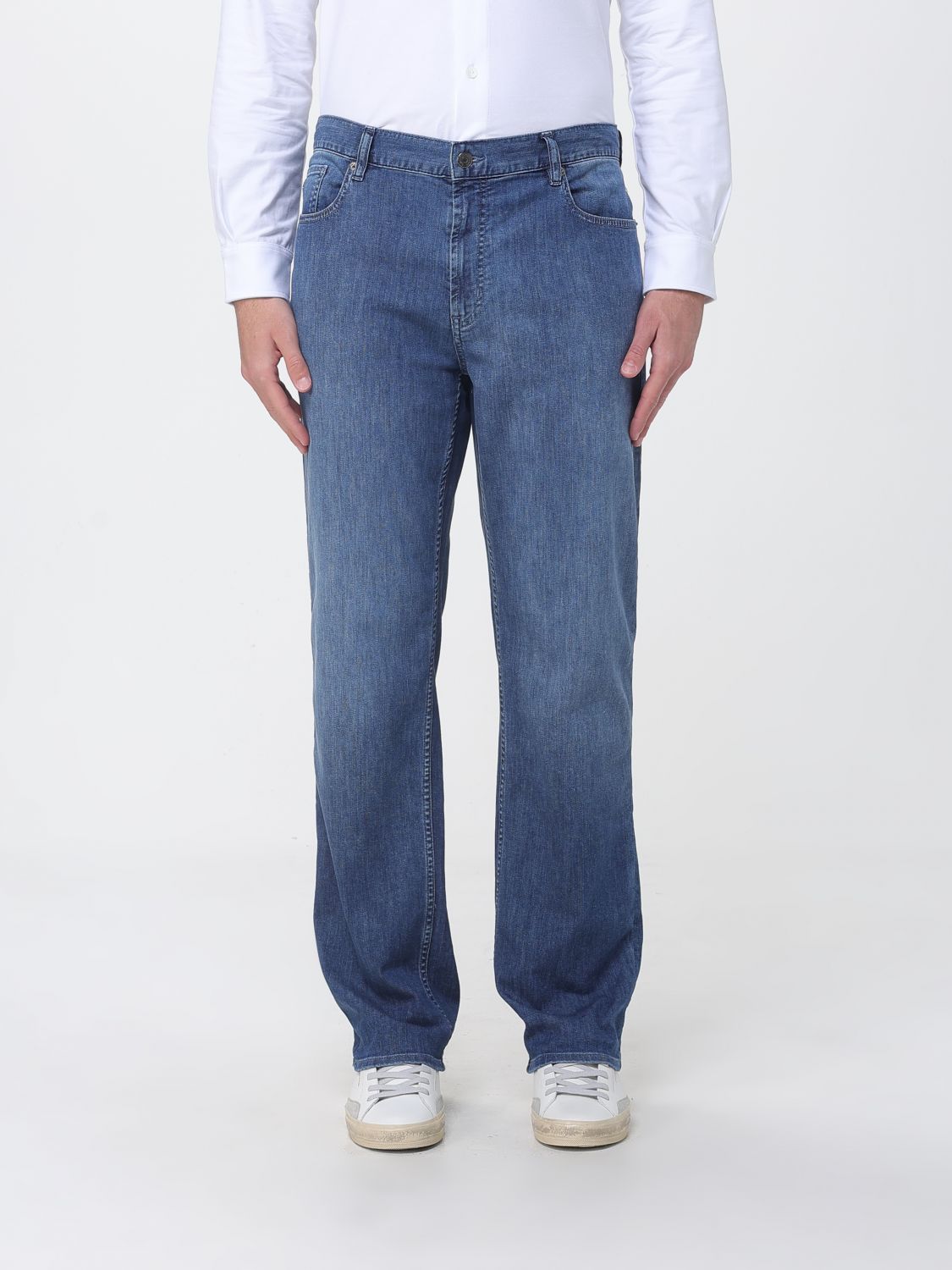 EMPORIO ARMANI Jeans Herren Farbe Stone Washed