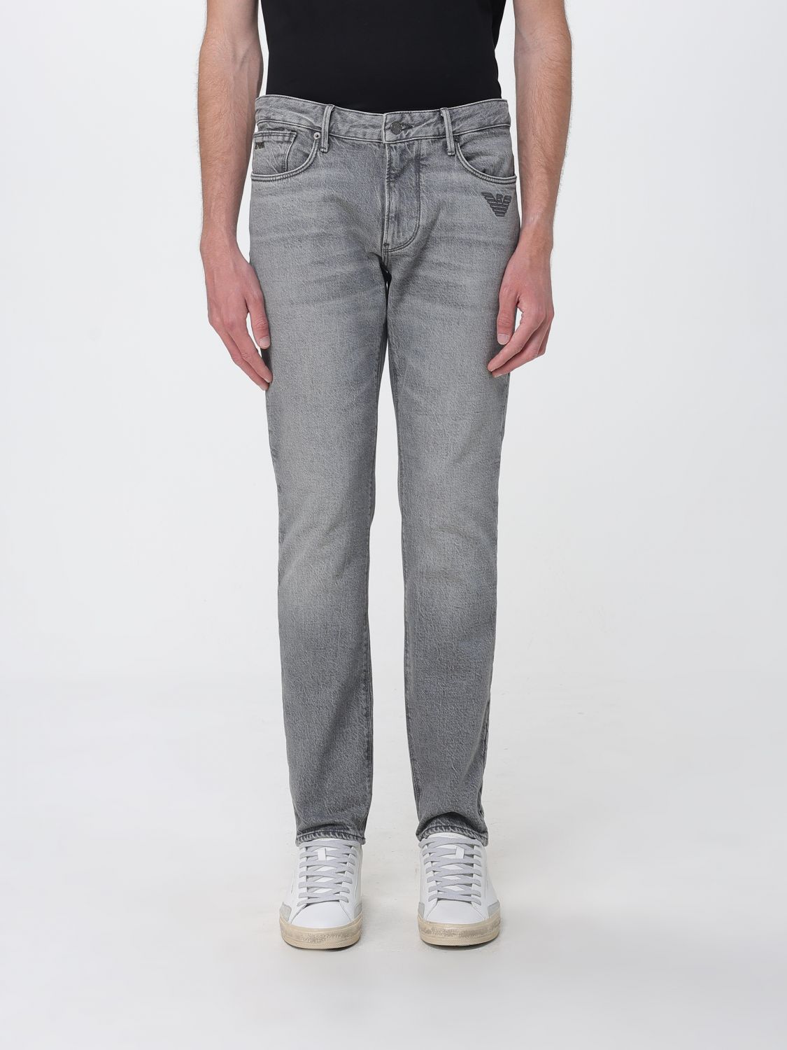 EMPORIO ARMANI Jeans Herren Farbe Grau