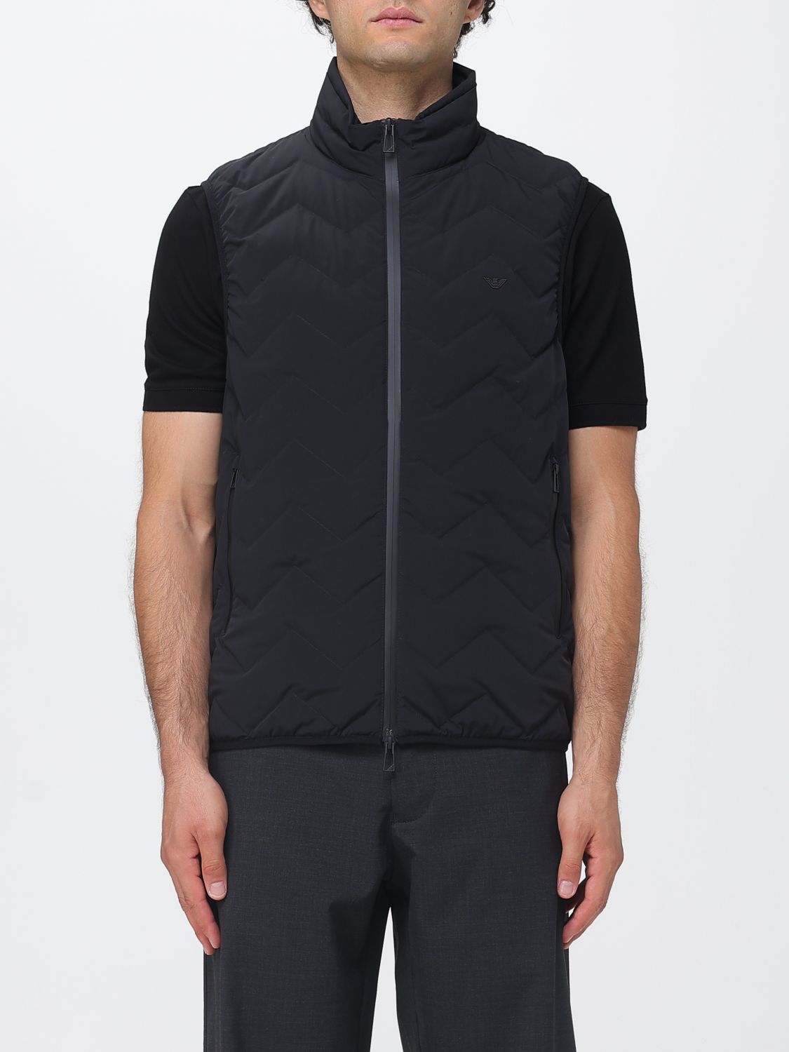 EMPORIO ARMANI Gilet imbottito Essential in nylon