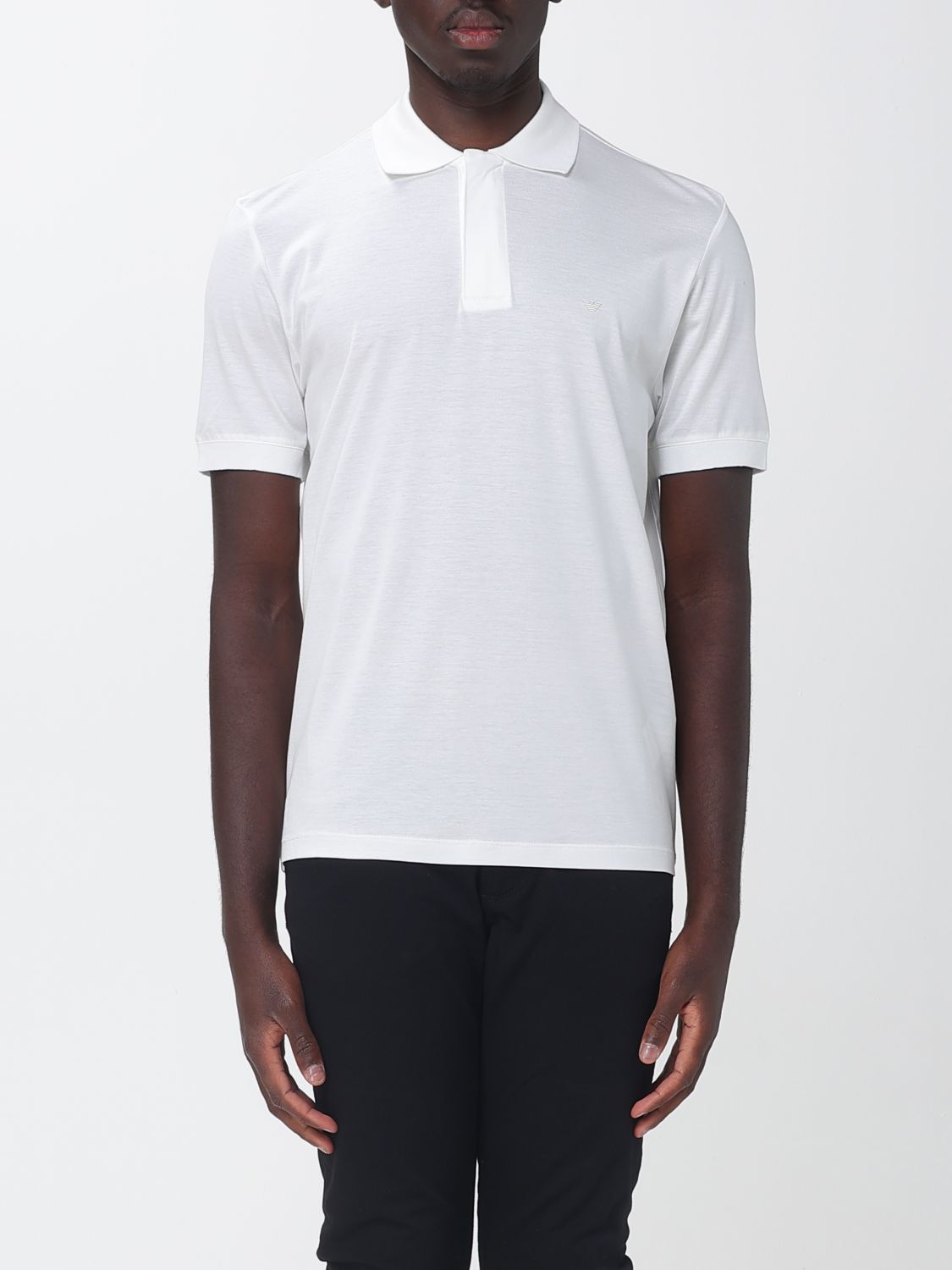 EMPORIO ARMANI Polo in Jersey di cotone