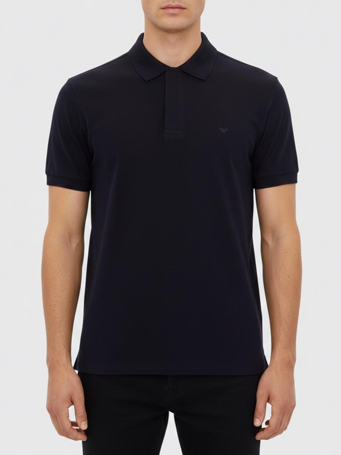 EMPORIO ARMANI Polo Herren Farbe Navy