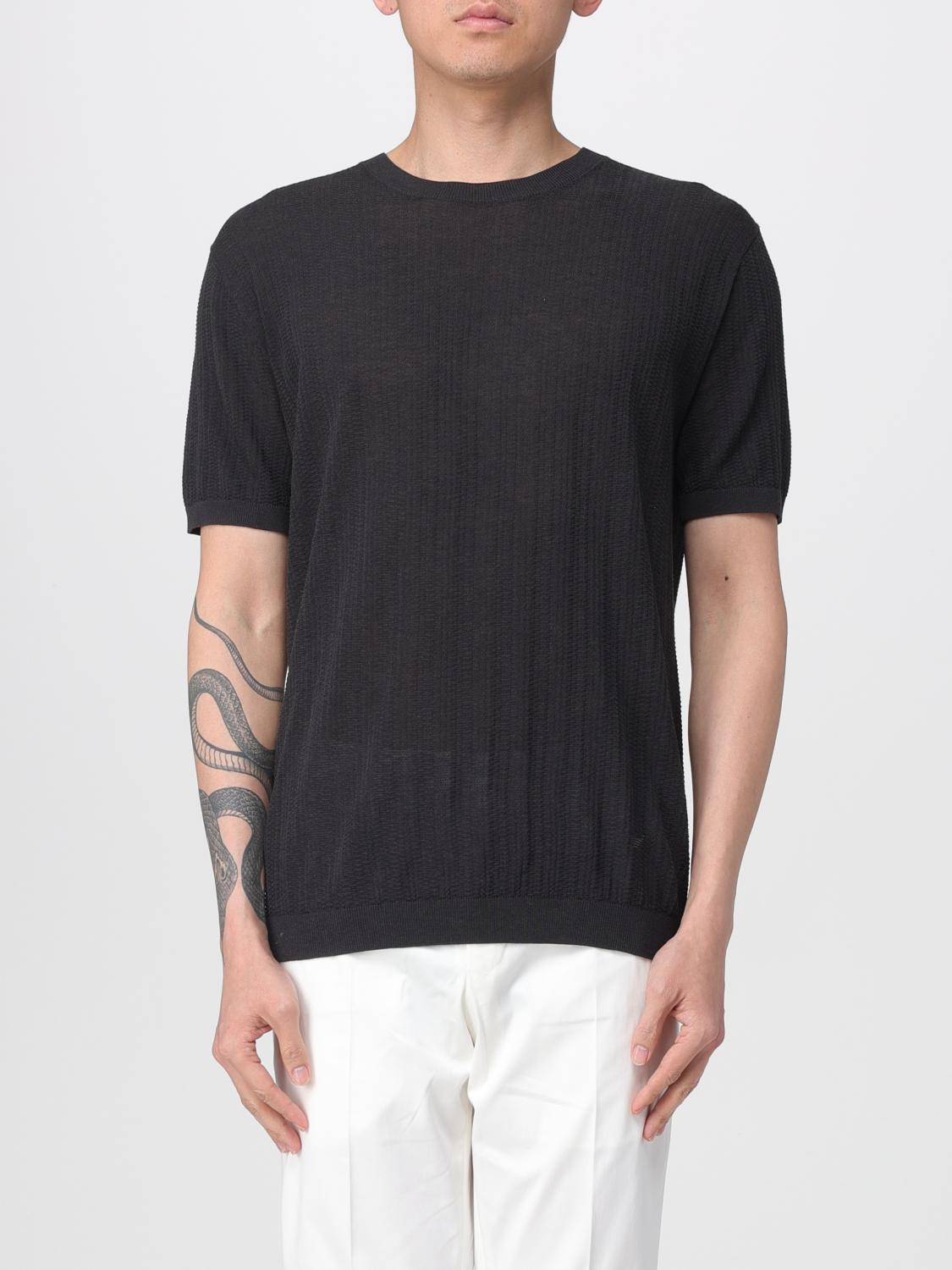 Emporio Armani Sweater Men color Charcoal
