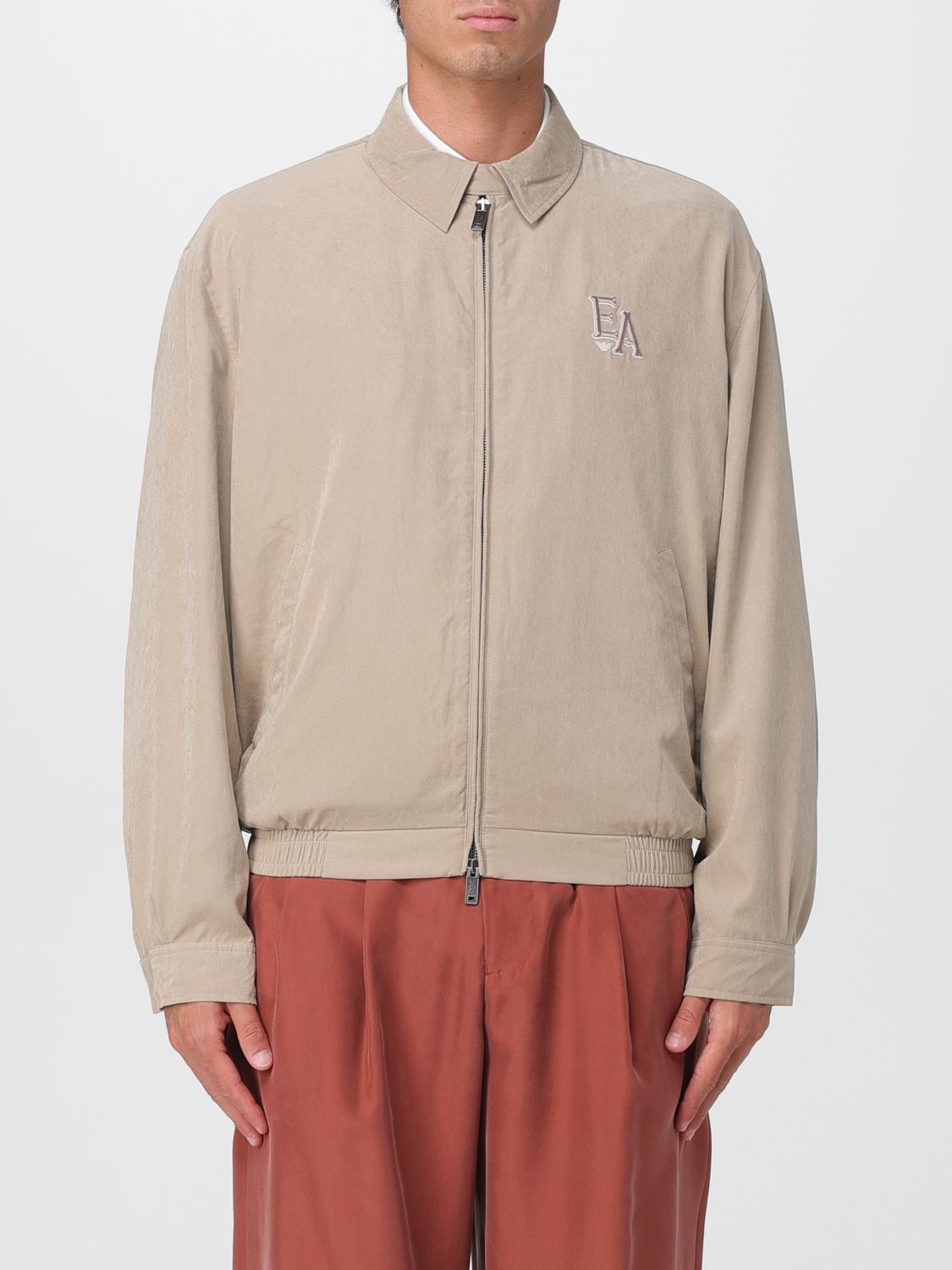 EMPORIO ARMANI Giacca Eagle Club in jersey