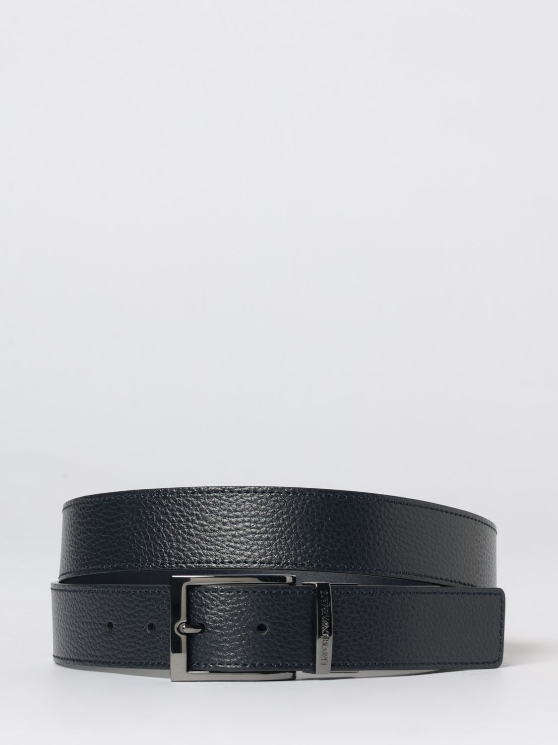 Emporio Armani Belt Men color Blue