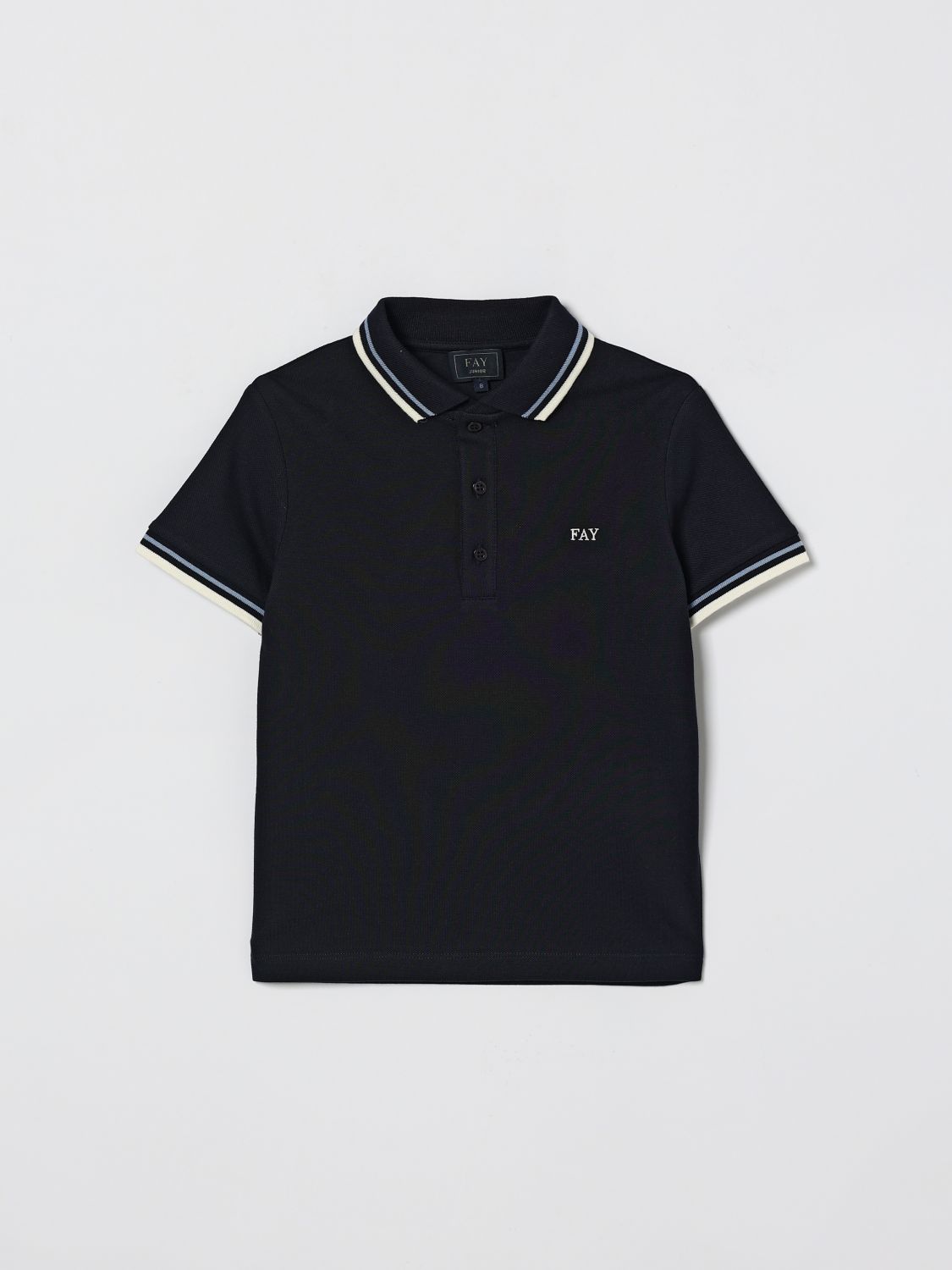 FAY JUNIOR Polo Kinder Farbe Blau