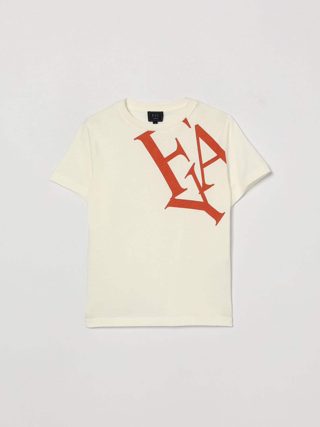FAY JUNIOR T-Shirt Kinder Farbe Weiß