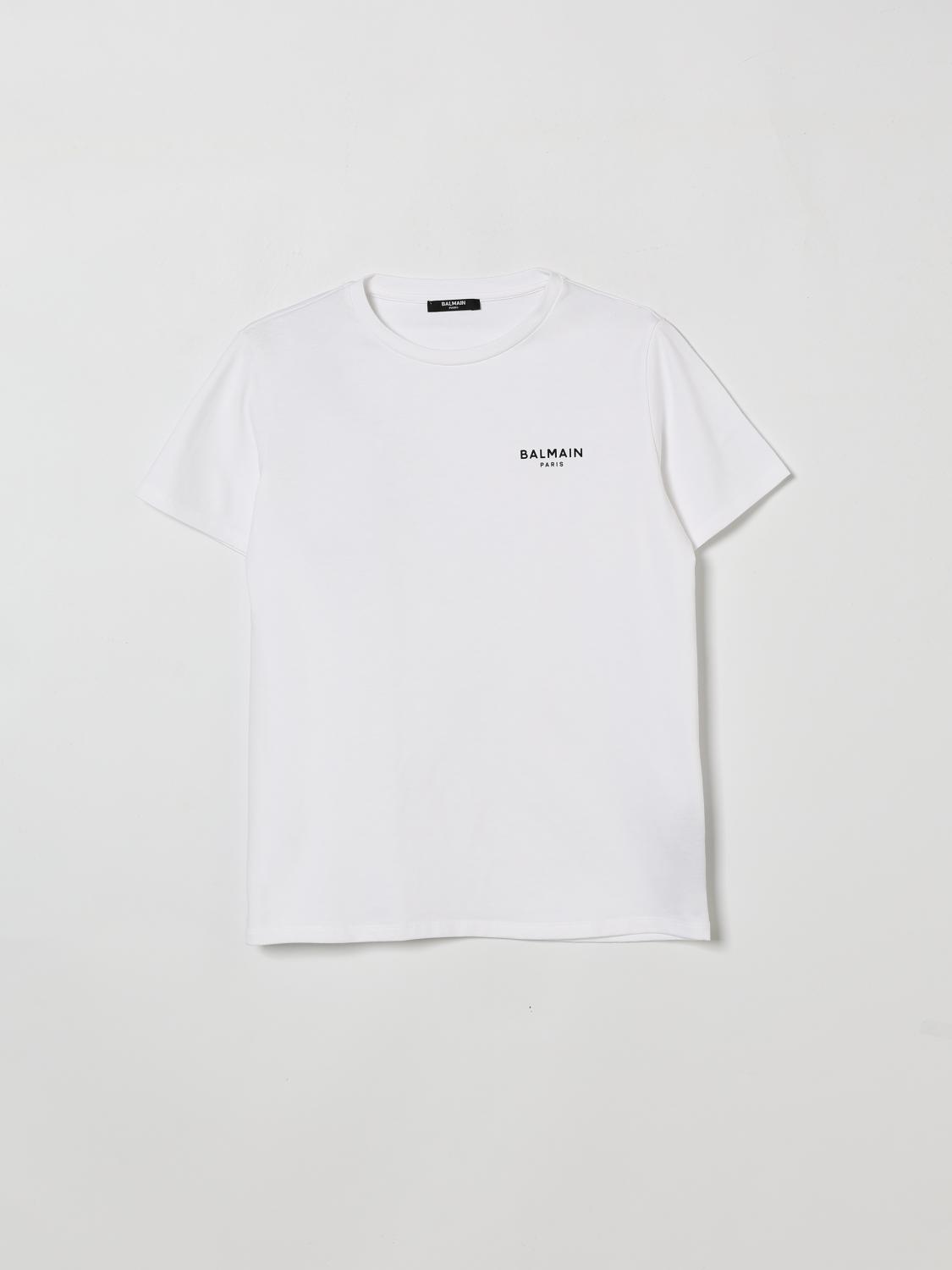 BALMAIN T-Shirt Kinder Farbe Weiß