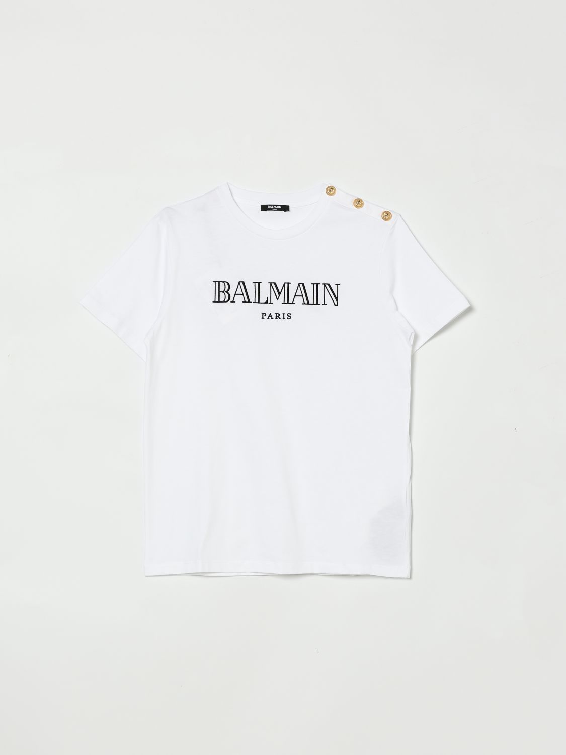 BALMAIN T-Shirt Kinder Farbe Weiß