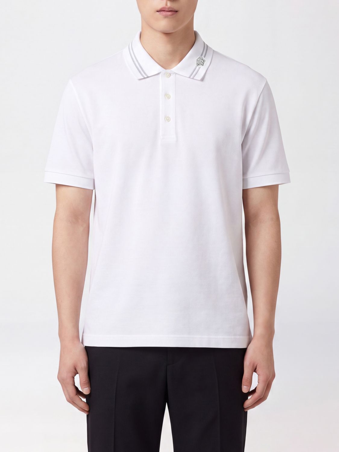 VERSACE Polo Herren Farbe Weiß