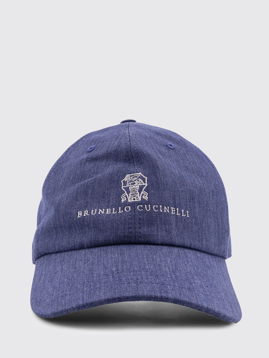 BRUNELLO CUCINELLI BRUNELLO CUCINELLI Hat Men color Blue　BRUNELLO CUCINELLI 帽子 メンズ カラー ブルー
