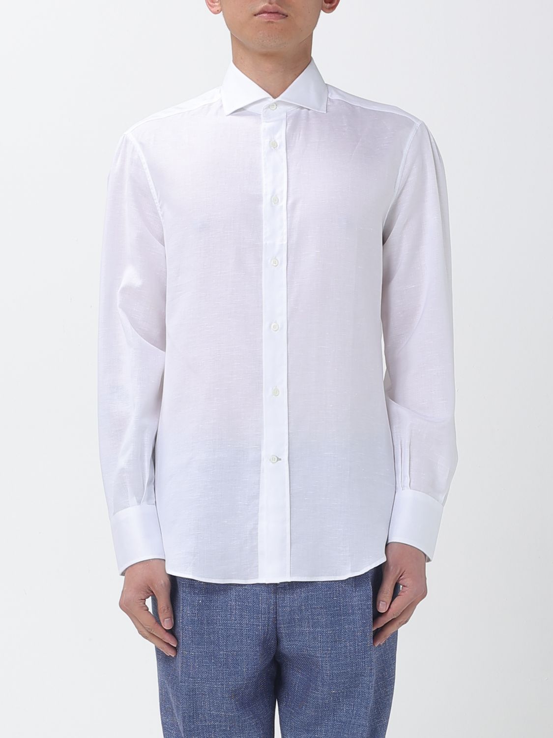 BRUNELLO CUCINELLI Hemd Herren Farbe Weiß
