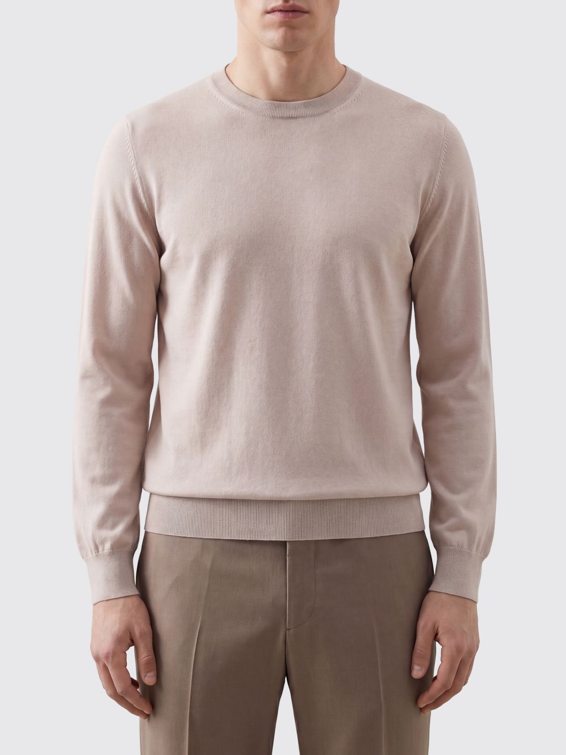 BRUNELLO CUCINELLI Pullover girocollo in cotone