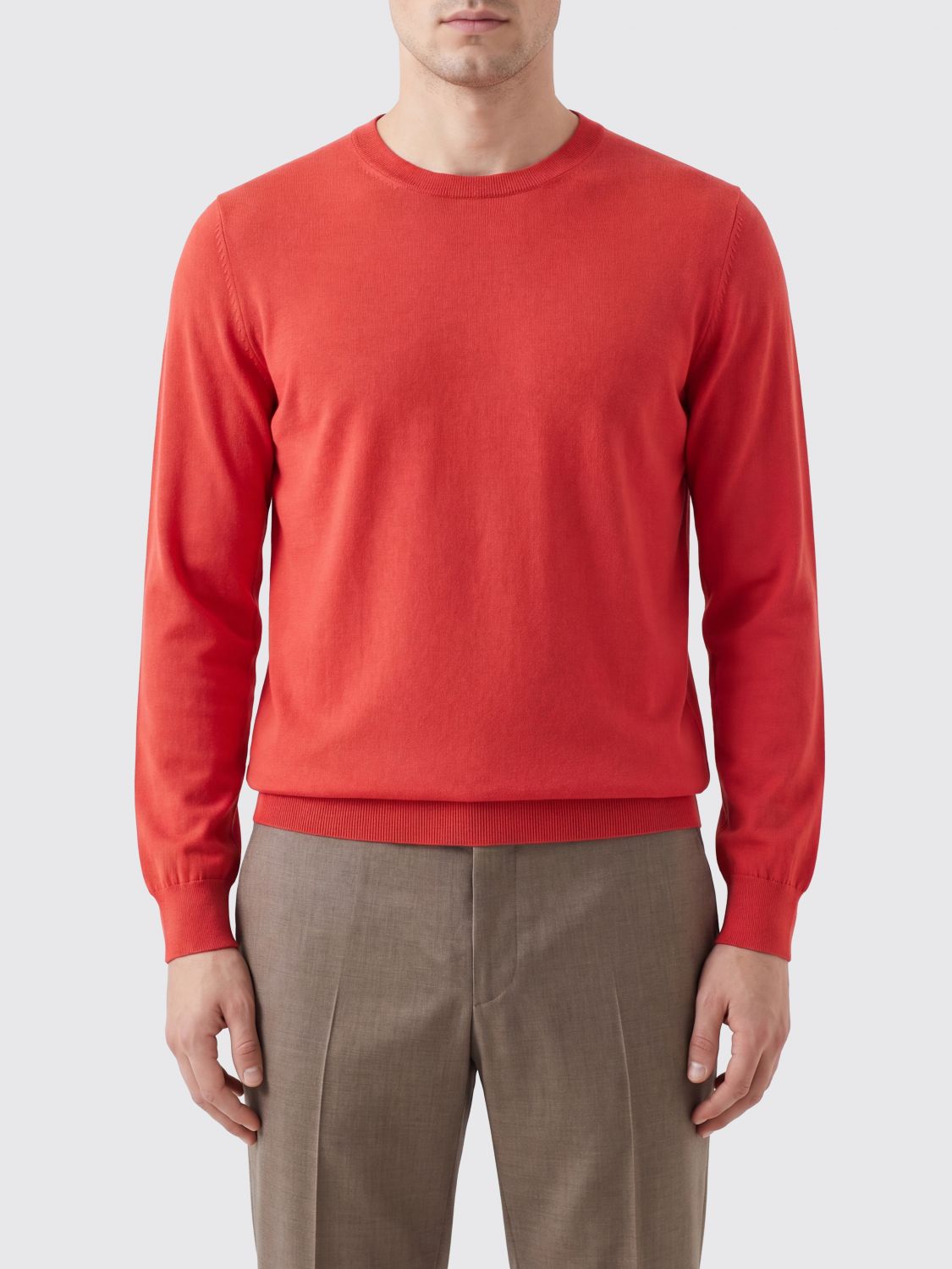 BRUNELLO CUCINELLI Pullover girocollo in cotone