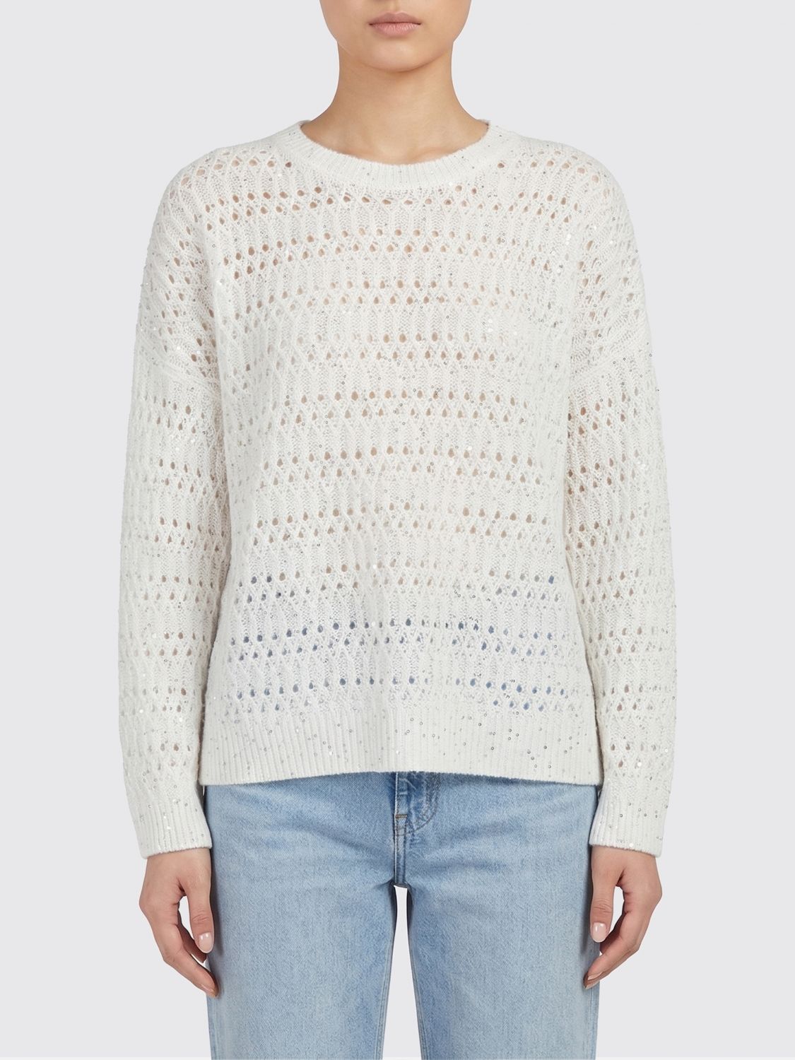 BRUNELLO CUCINELLI Pullover Damen Farbe Weiß