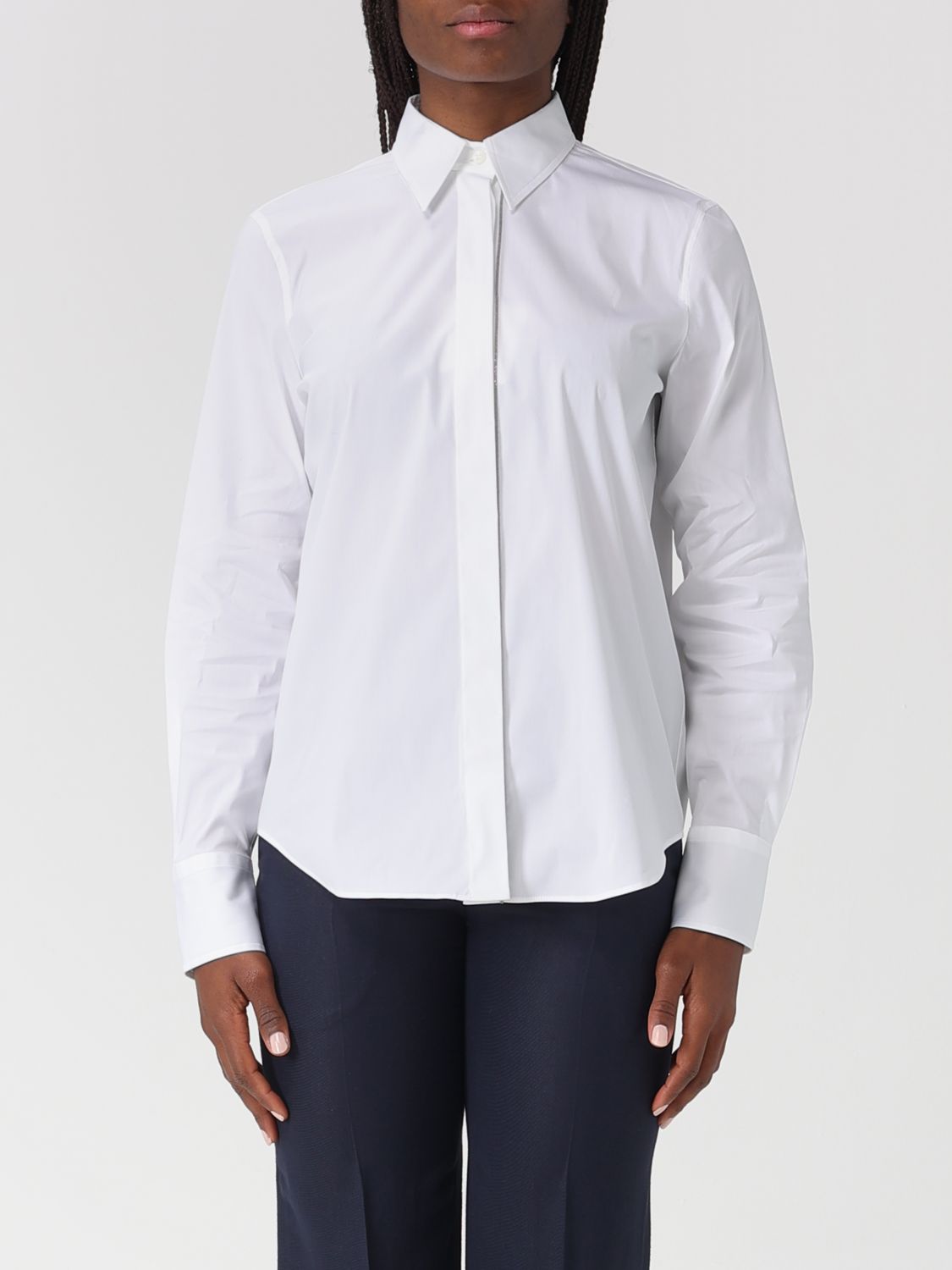 BRUNELLO CUCINELLI Hemdbluse Damen Farbe Weiß