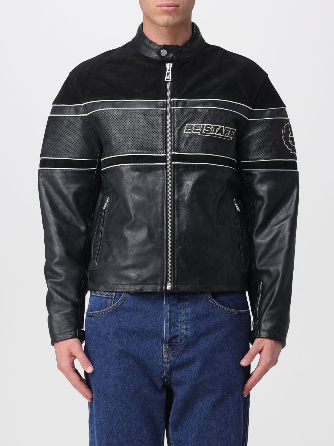 BELSTAFF Jacke Herren Farbe Schwarz