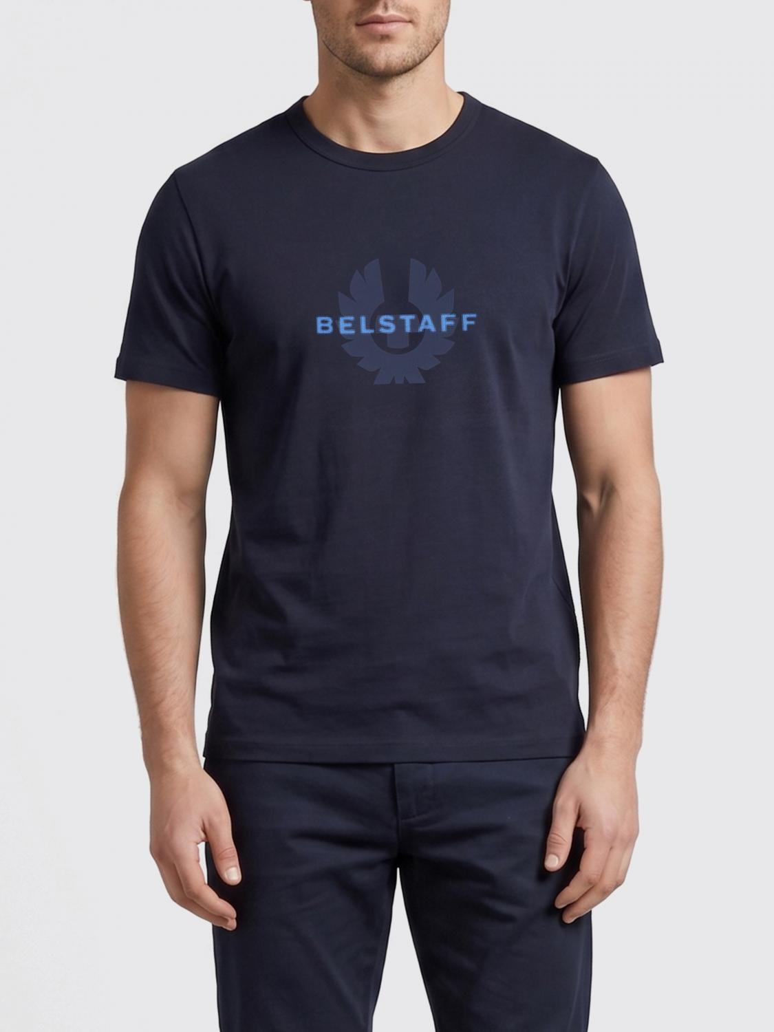 BELSTAFF T-shirt Surface a girocollo con logo