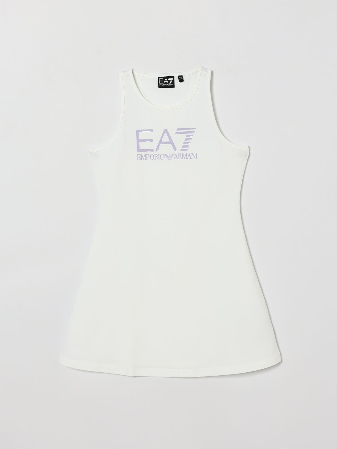 EA7 Kleid Kinder Farbe Weiß