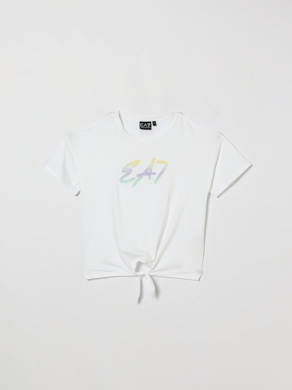 EA7 T-Shirt Kinder Farbe Weiß