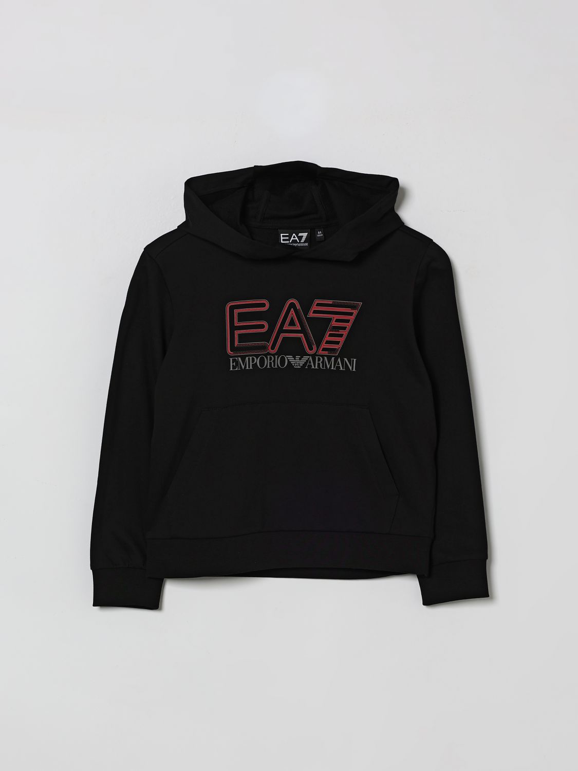 EA7 Pullover Kinder Farbe Schwarz