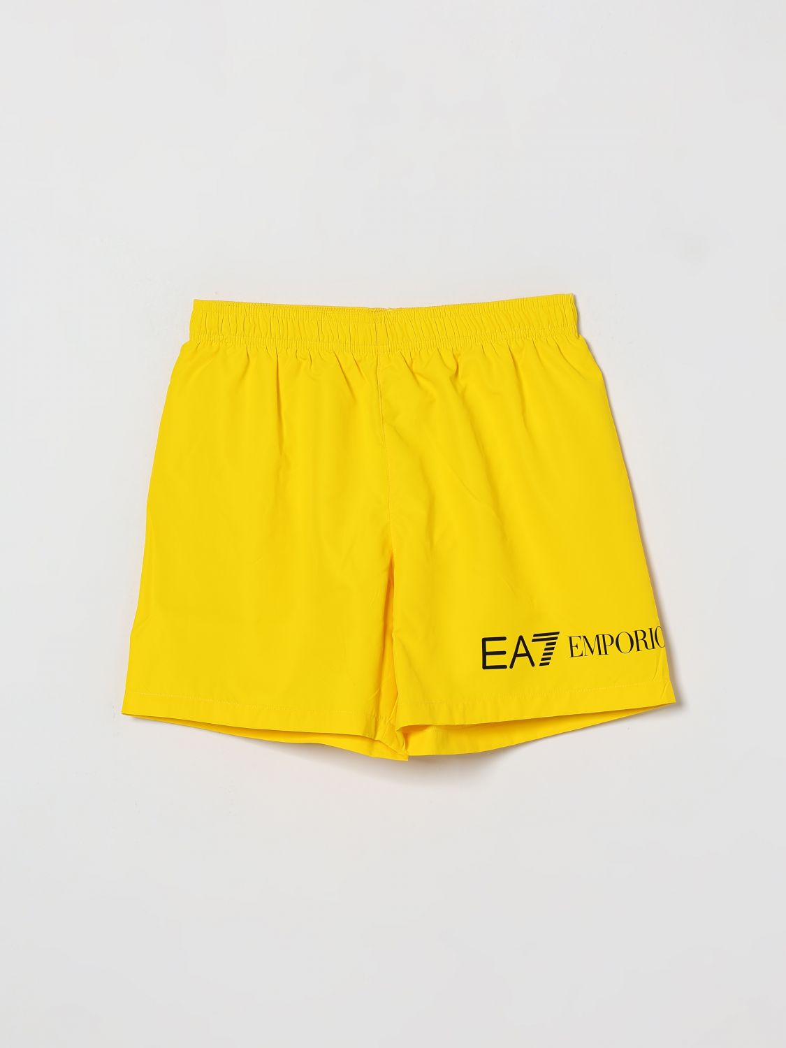 Ea7 Swimsuit Kids Color Yellow