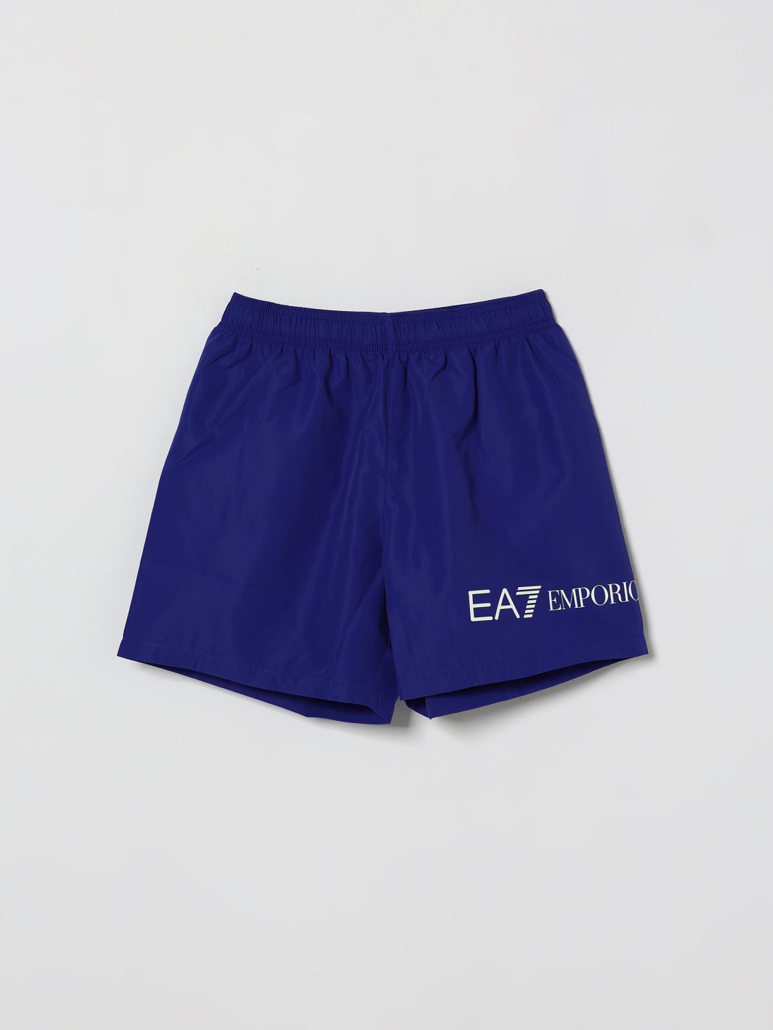 Ea7 Swimsuit Kids Color Royal Blue