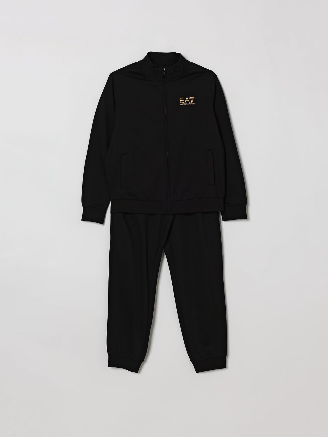 EA7 Kleidungsset Kinder Farbe Schwarz