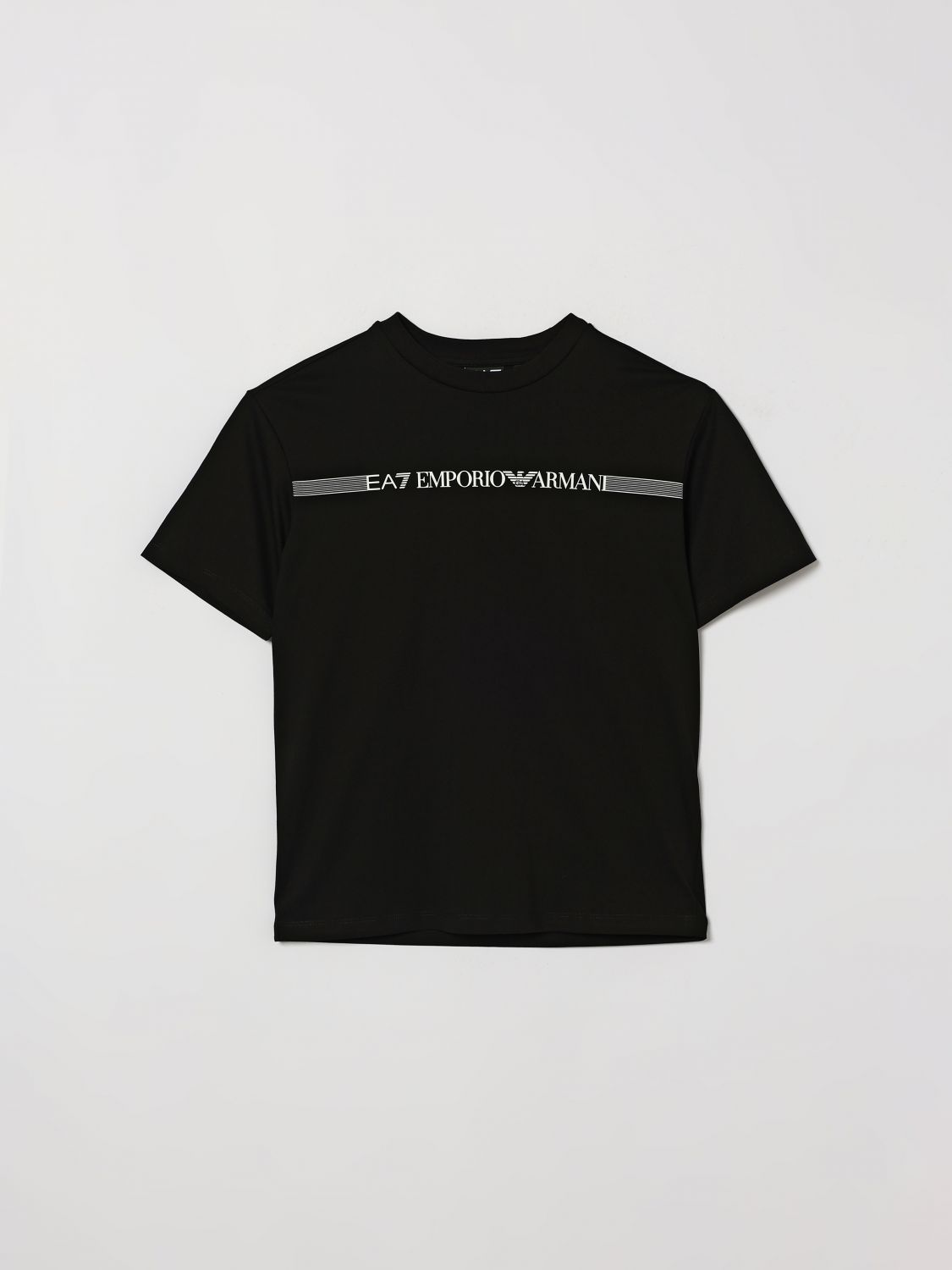 Ea7 T-shirt Kids In Black