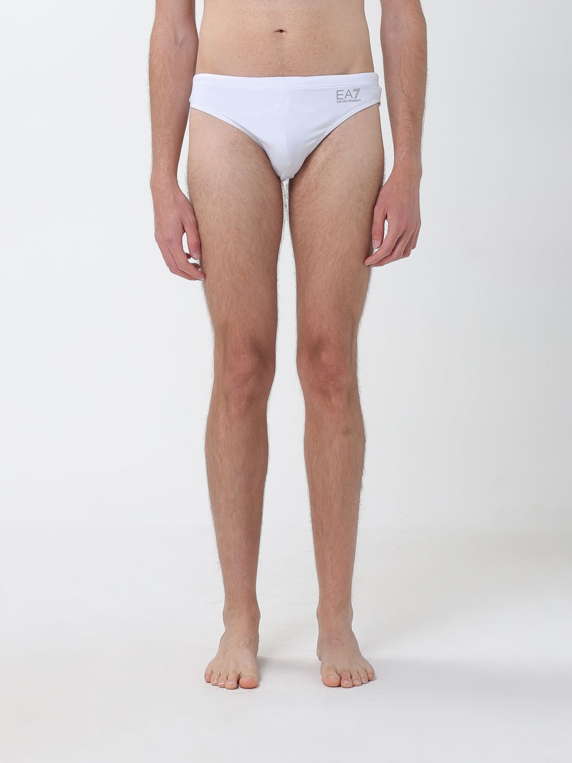 Ea7 Swimwear Swimsuit Men color White