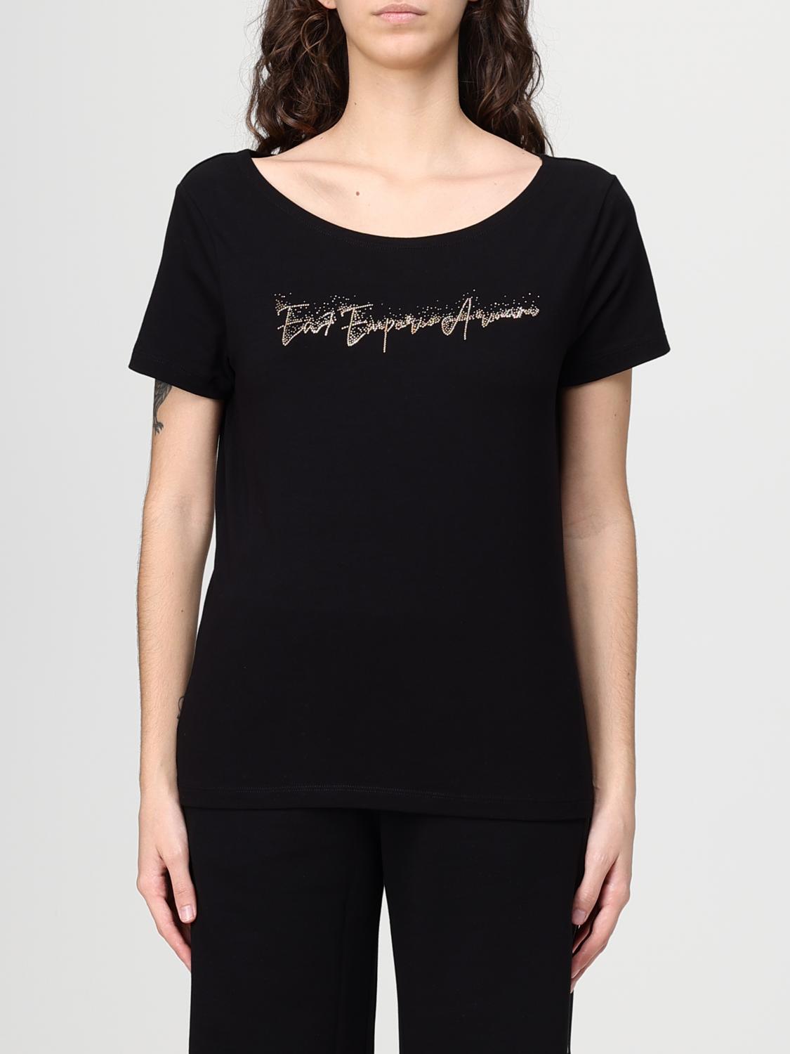 EA7 T-Shirt Damen Farbe Schwarz