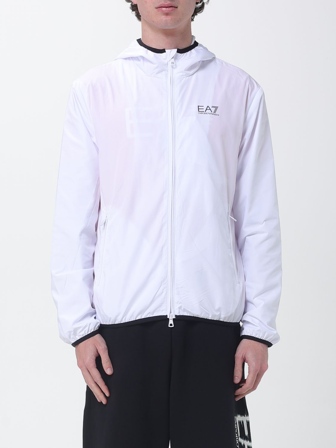 Ea7 Jacket Men color White