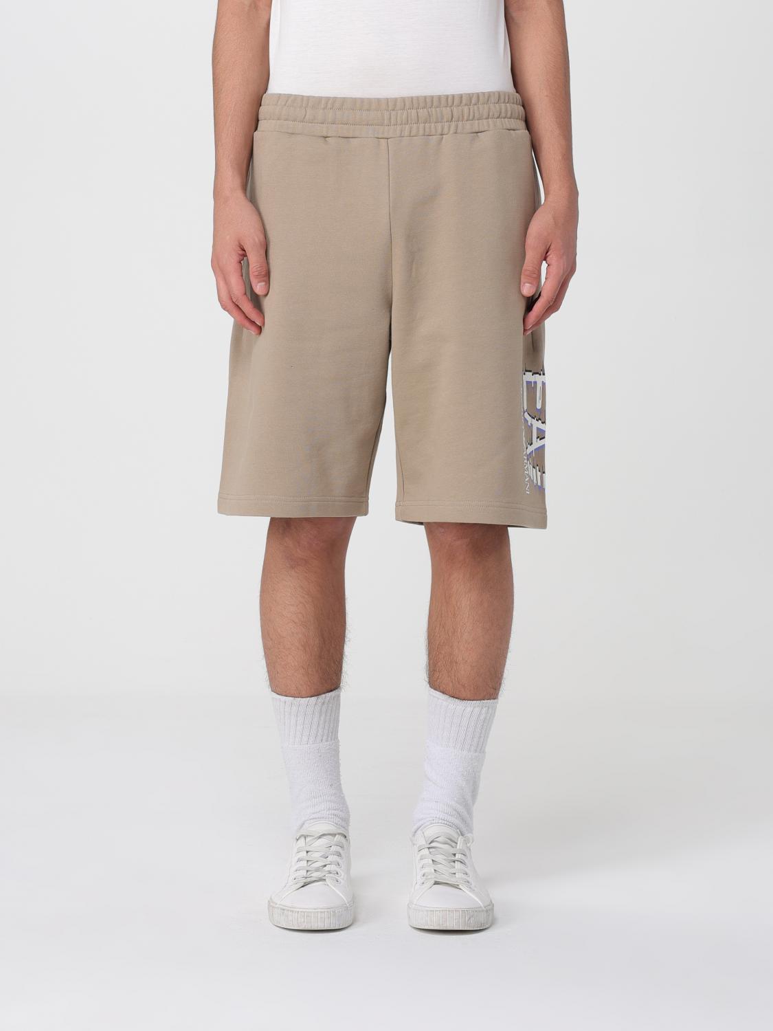 EA7 Shorts Herren Farbe Beige