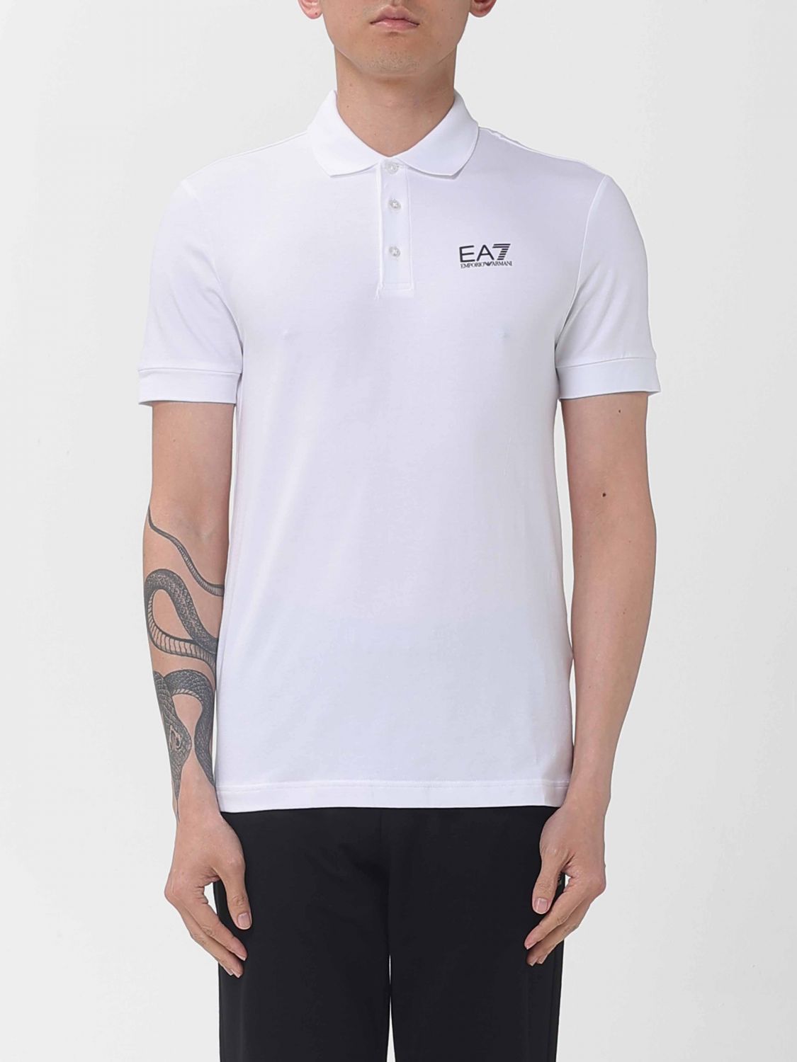 EA7 Polo Herren Farbe Weiß