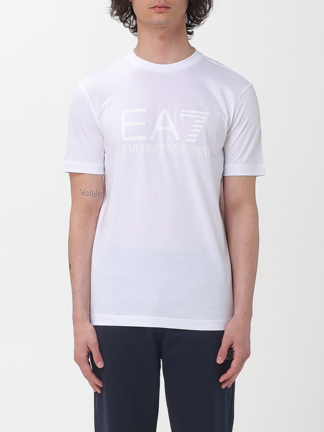 EA7 T-Shirt Herren Farbe Weiß