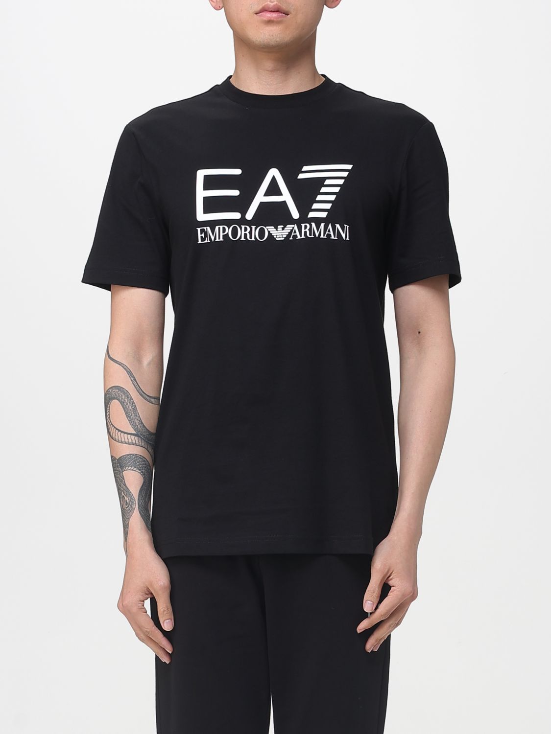EA7 T-Shirt Herren Farbe Schwarz