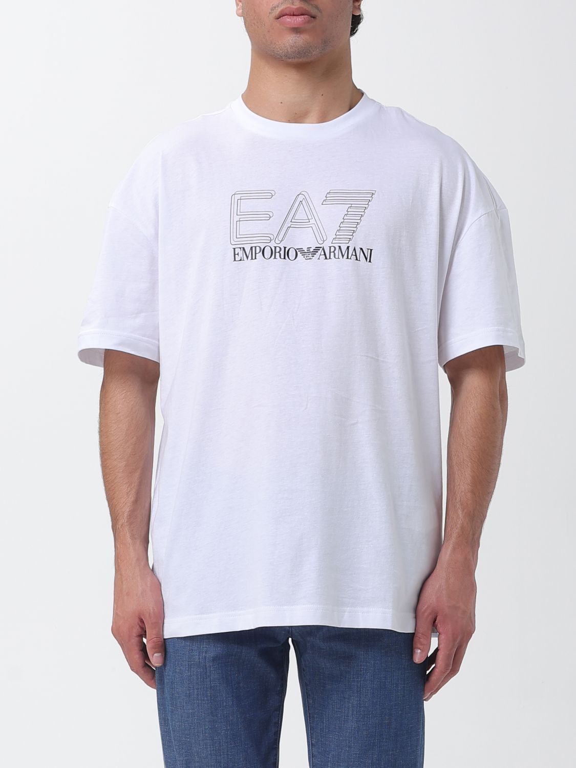 EA7 T-Shirt Herren Farbe Weiß