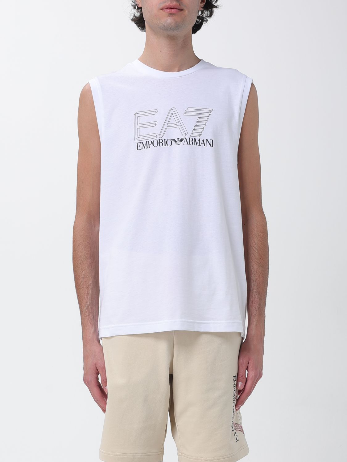 EA7 T-Shirt Men color White