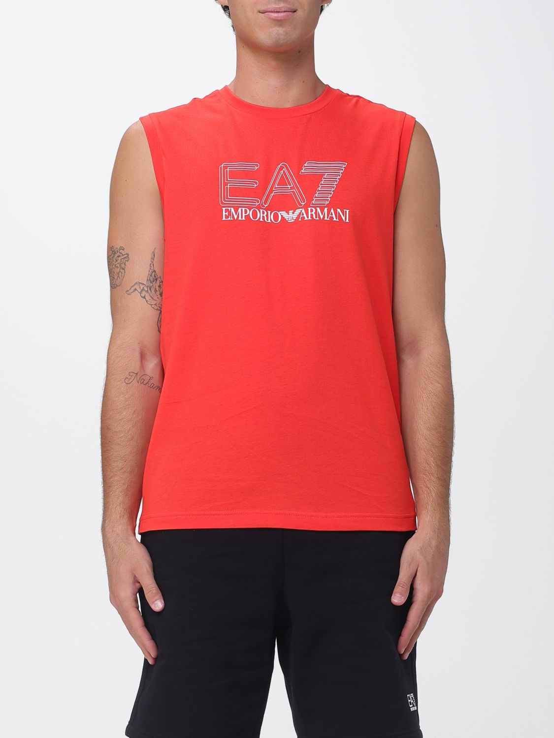 EA7 T-Shirt Uomo colore Rosso