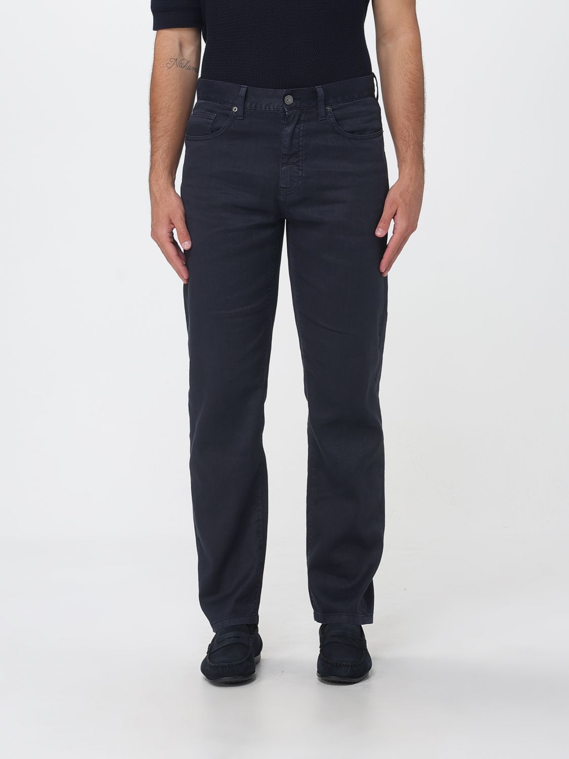 ZEGNA Hose Herren Farbe Navy