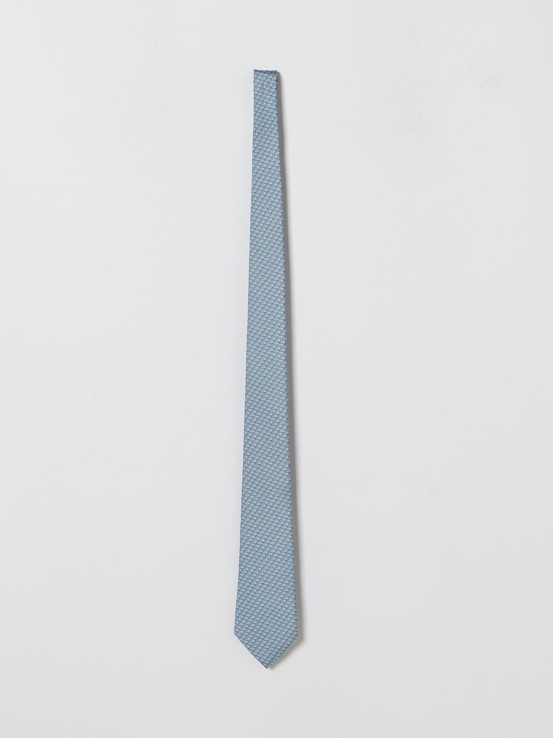 ZEGNA Tie Men color Gnawed Blue