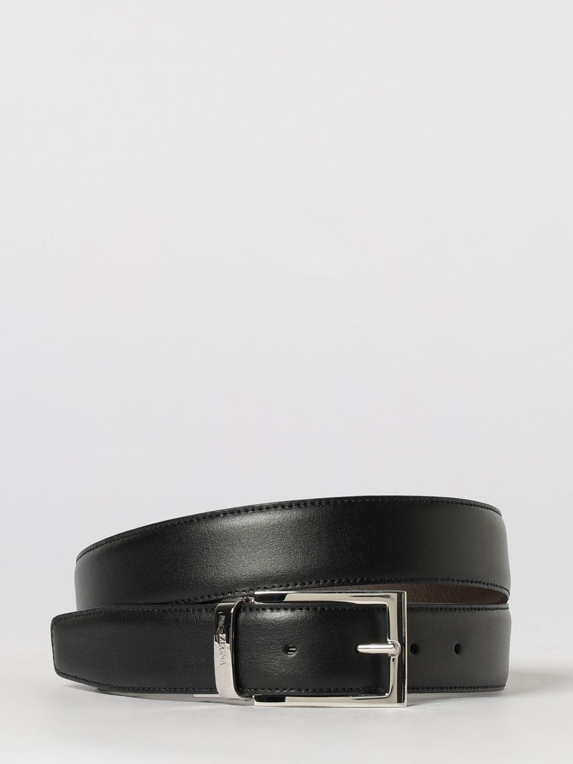 Zegna Belt Men color Black